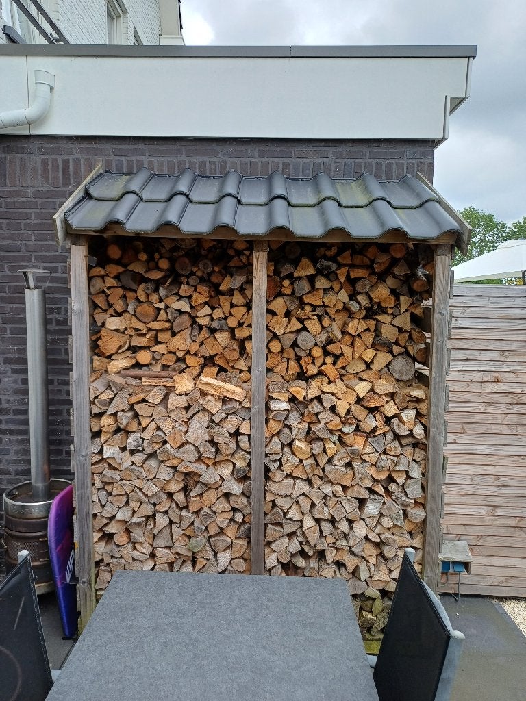 Houthok inclusief gekloofd hout, Tuin en Terras, Haardhout, Minder dan 3 m³, Ophalen, Overige houtsoorten, Blokken