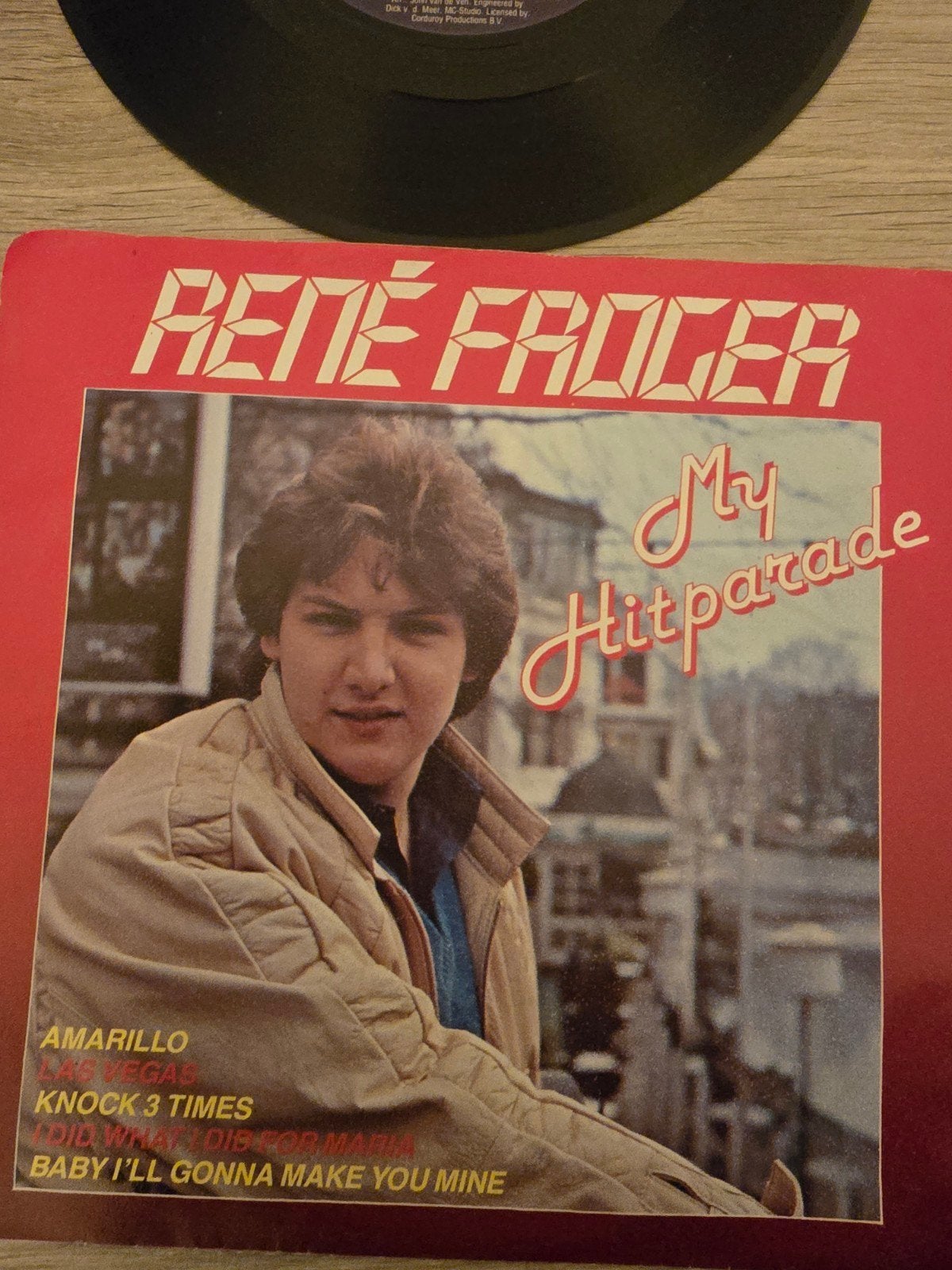 Rene Froger/ my hitparade, Ophalen of Verzenden, Gebruikt, 7 inch, Levenslied of Smartlap