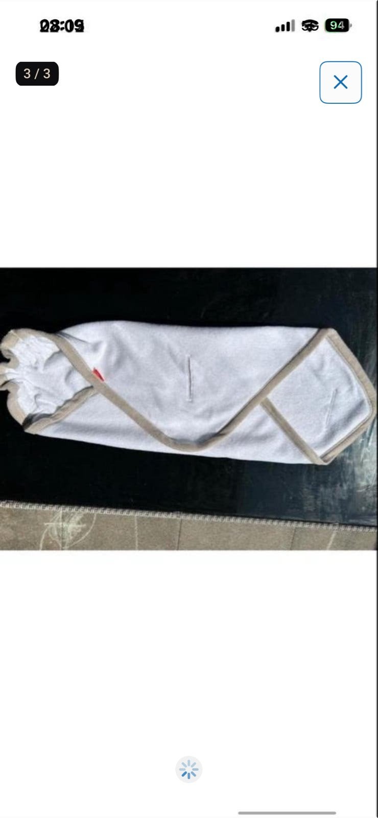 Bambino fleece omslagdoek voor maxi cosi/autostoel, Ophalen of Verzenden, Gebruikt