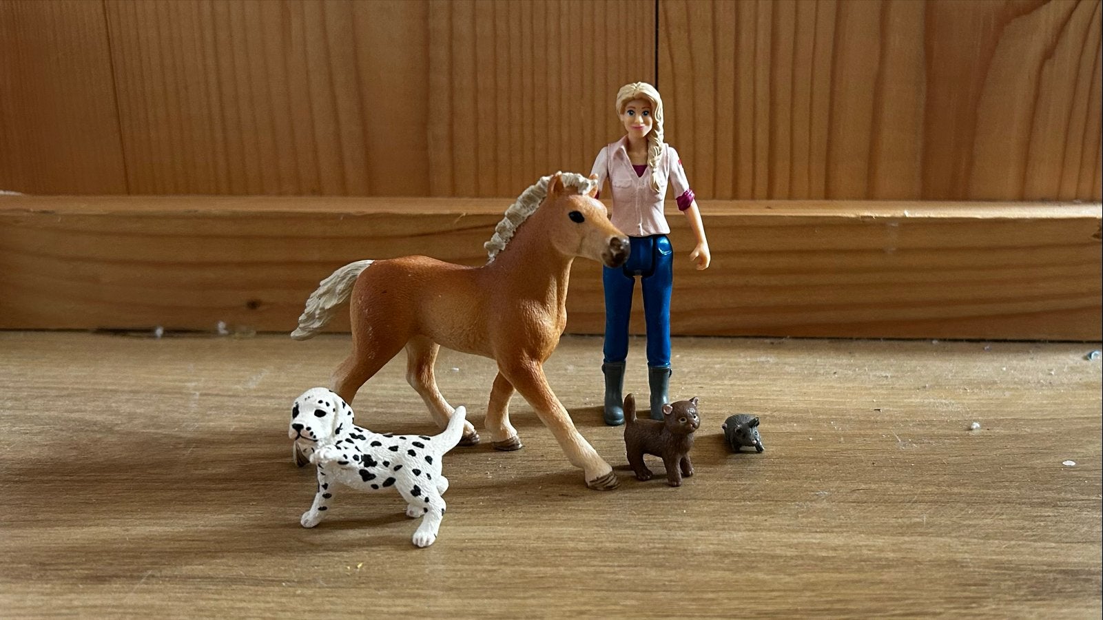 Schleich Dierenartspraktijk met Dieren en Accessoires, Ophalen of Verzenden, Zo goed als nieuw