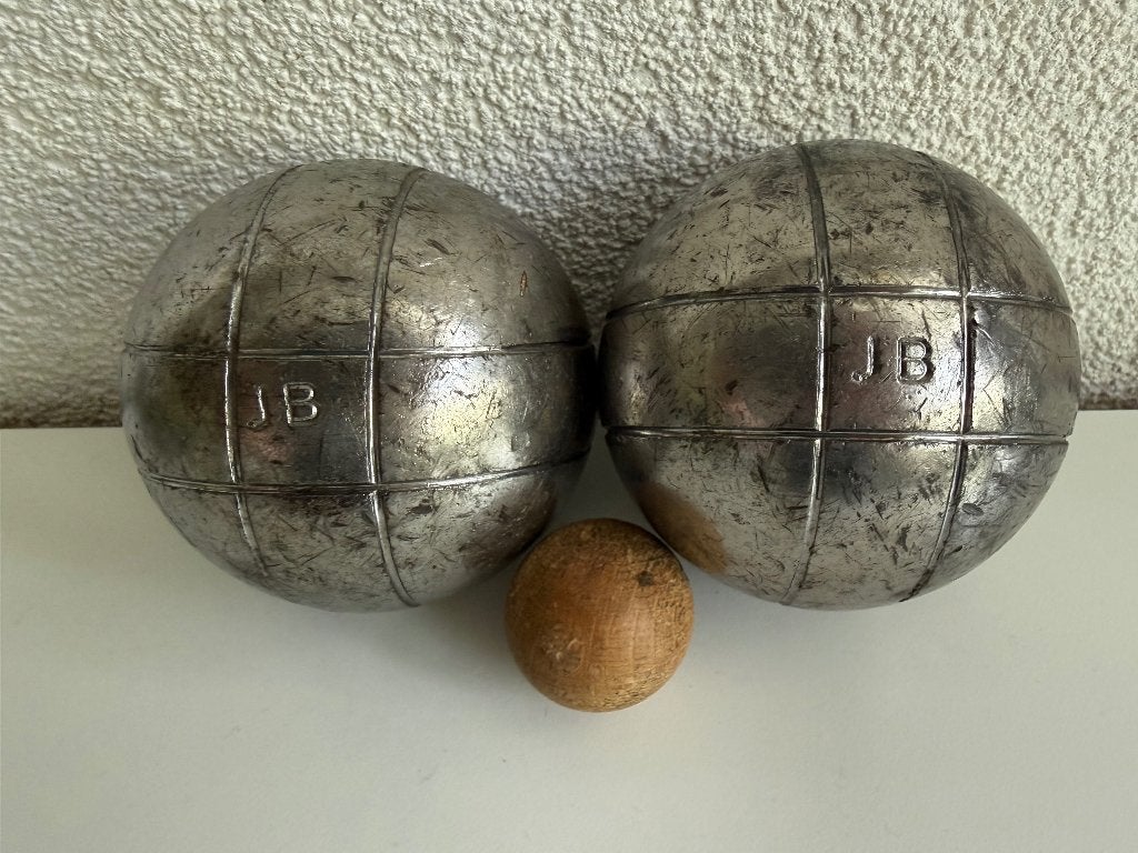 2 JB Petanque jeu de boules / petanque ballen, Ophalen of Verzenden, Gebruikt