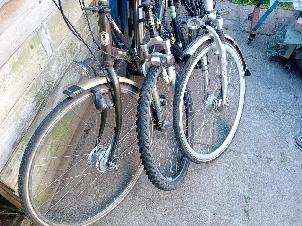 3 gebruikte fietsen: Union en Puch en batavus montain bike, Overige merken, Velgrem, Versnellingen, Ophalen of Verzenden