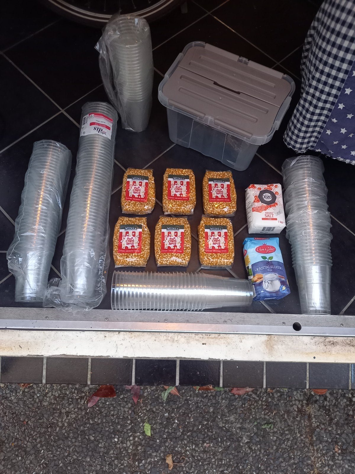 Popcorn ingrediënten Popcorn benodigdheden alles nieuw !, Ophalen, Nieuw