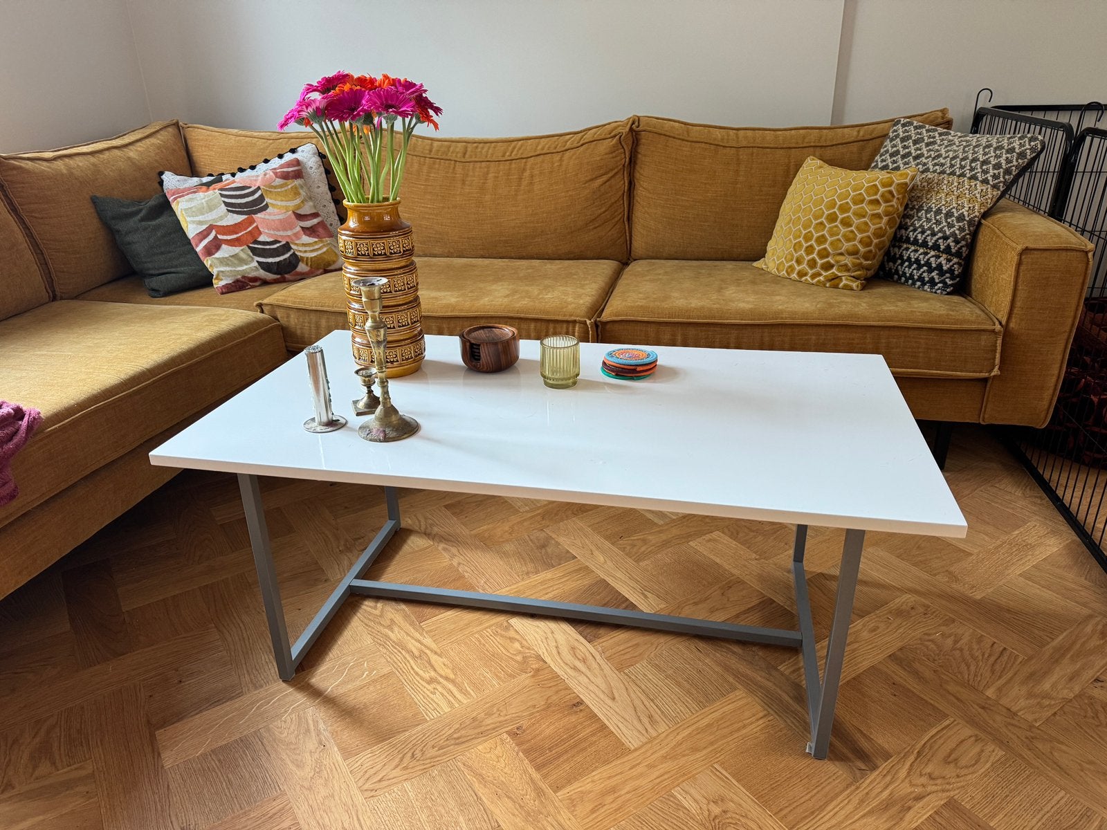Salontafel 110 x 60, Ophalen, Gebruikt, 100 tot 150 cm, 50 tot 100 cm