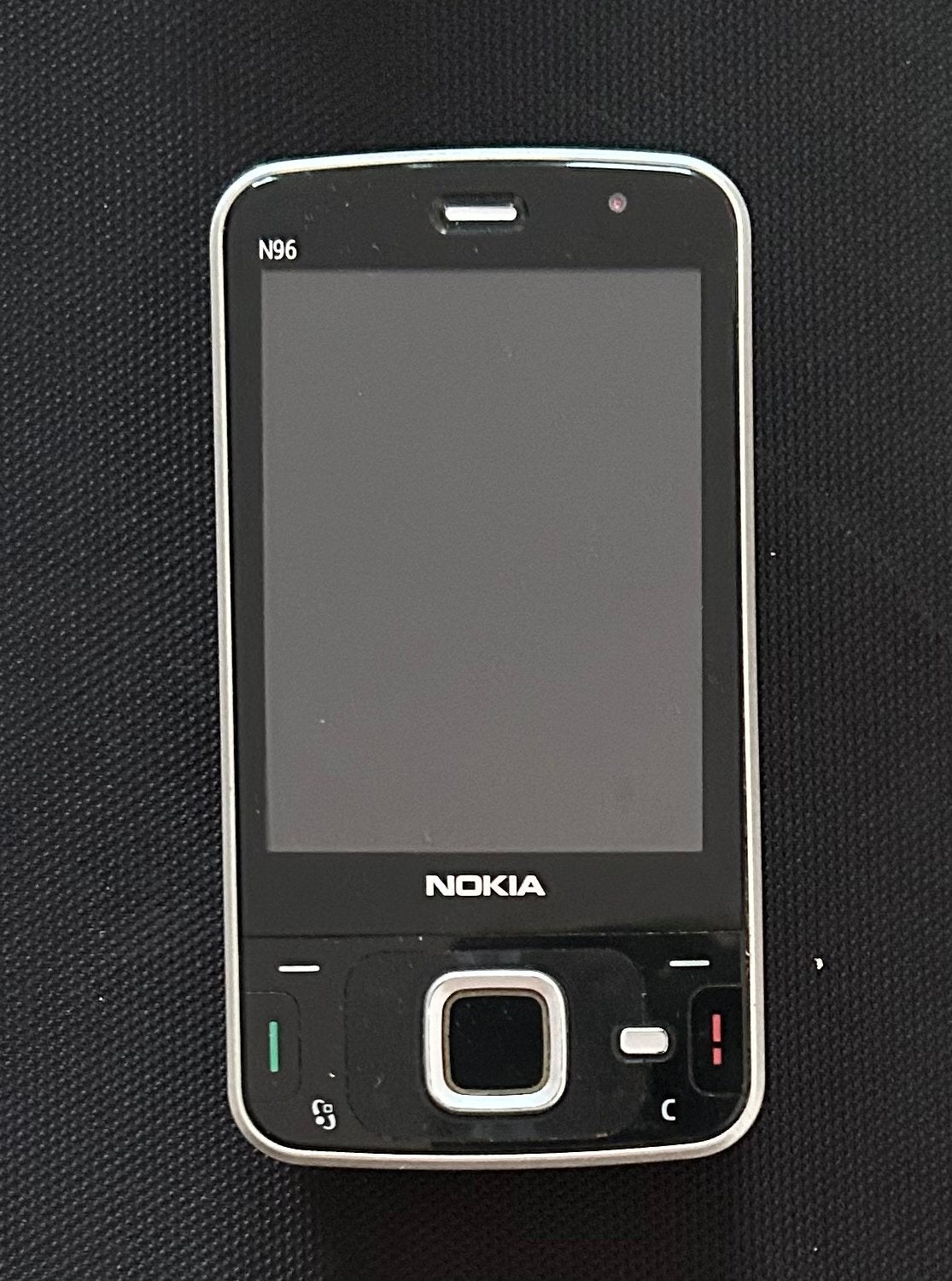 Nokia N96 - Klassieke schuiftelefoon met Carl Zeiss camera, Gebruikt, Schuifmodel, Zwart, Fysiek toetsenbord