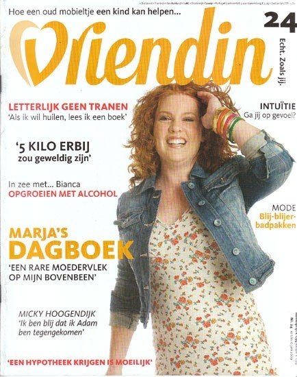 Vriendin juni 2009 [1526]  [BoOvTi], Ophalen of Verzenden, Zo goed als nieuw, Damesbladen