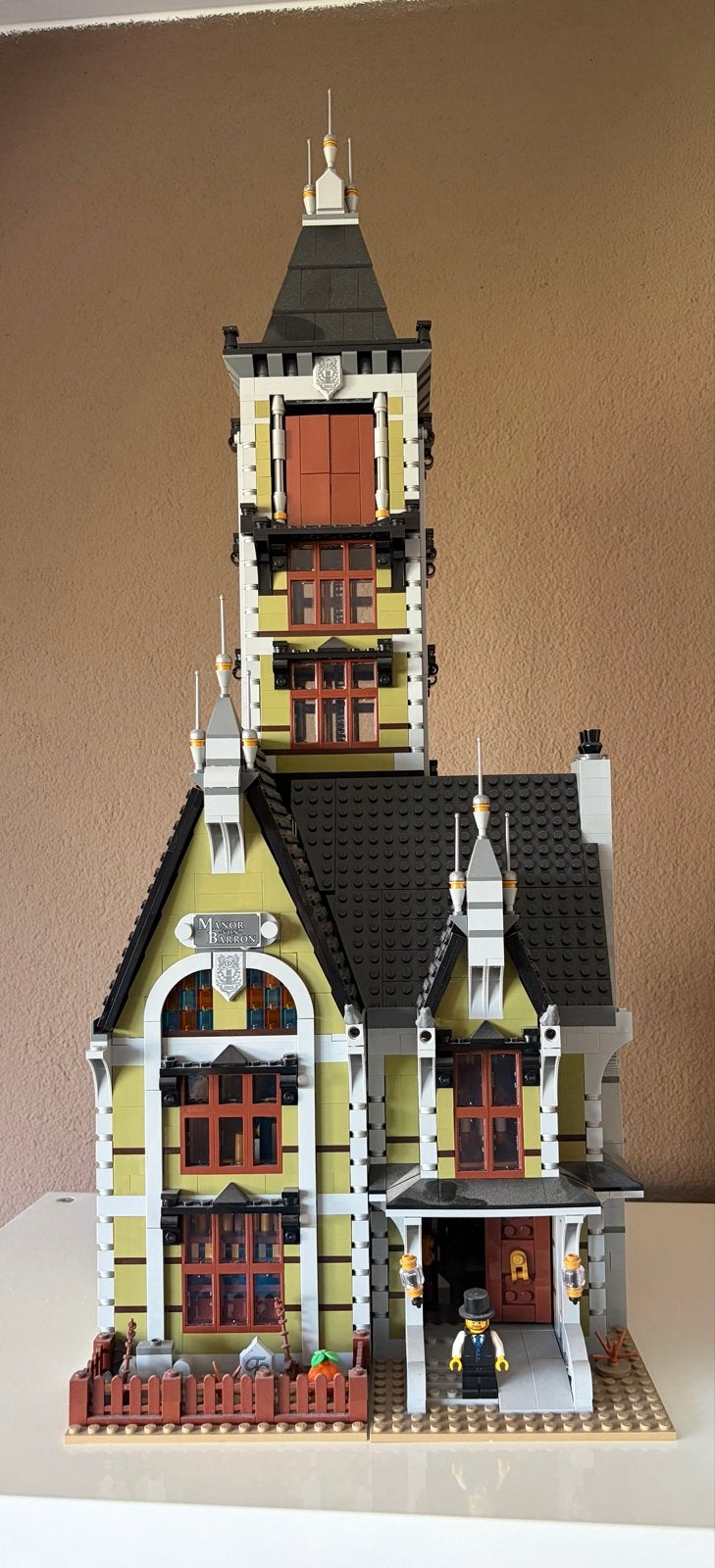 LEGO Creator Expert Spookhuis - 10273 met doos en boekje, Ophalen, Zo goed als nieuw