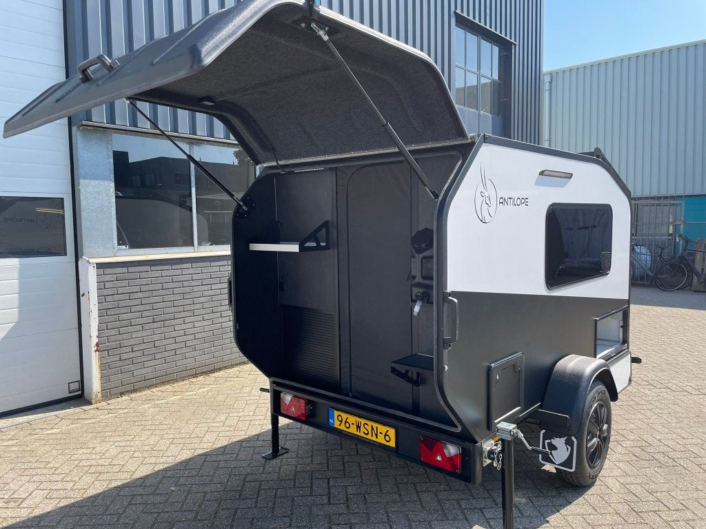 Antilope minicaravan - Groen - Compleet uitgerust!, Overige merken, Bedrijf, 500 - 750 kg, Tot 4 meter