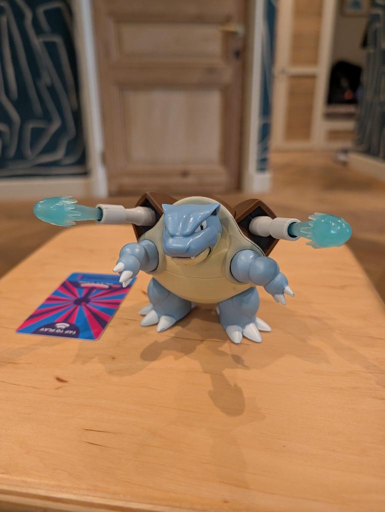 Pokémon Blastoise Battle Feature figuur, Verzamelen, Poppetjes en Figuurtjes, Gebruikt, Ophalen of Verzenden