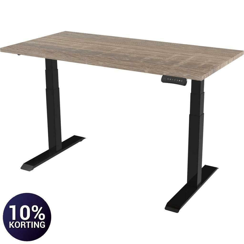 50 x Nieuw bureau zit/sta T-Line Deluxe - SCHERP GEPRIJSD