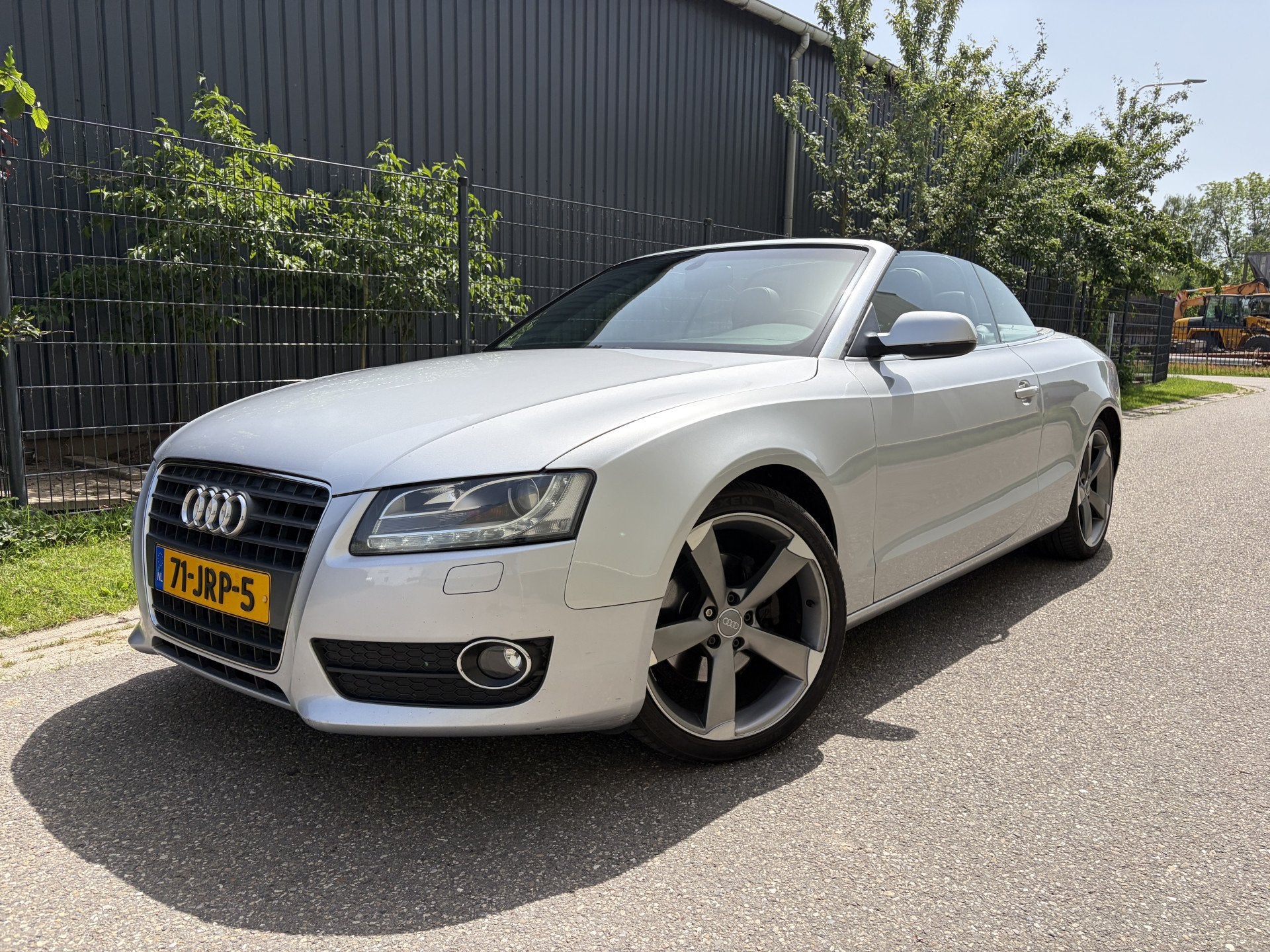 Audi A5 Cabriolet 2.0 TFSI Pro Line / AUTOMAAT / LEER / NAVI, Euro 5, Gebruikt, 4 cilinders, Bedrijf