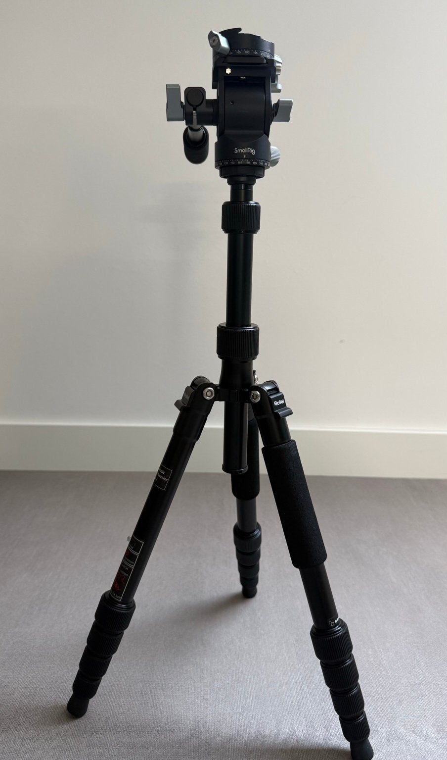 Rollei Compact Traveler statief + SmallRig video pan-head, Ophalen of Verzenden, Zo goed als nieuw, Driepoot