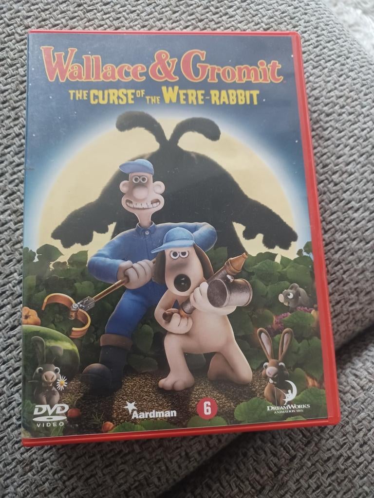 Wallace & Gromit: The Curse of the Were-Rabbit DVD, Vanaf 6 jaar, Ophalen of Verzenden, Gebruikt