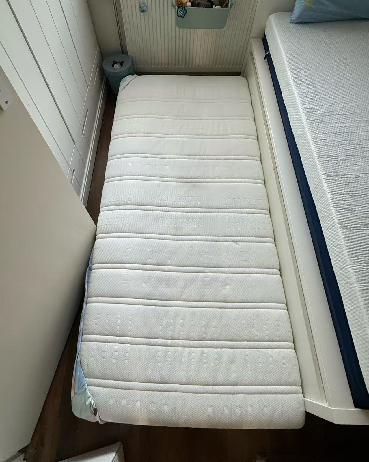 Pocketvering matras 90x200, Gebruikt, 90 cm, Eenpersoons, Ophalen of Verzenden