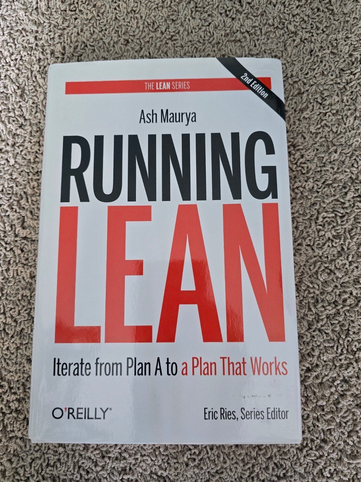 Running Lean - Ash Maurya (2e editie), Ophalen of Verzenden, Zo goed als nieuw, Ash Maurya, Wereld overig