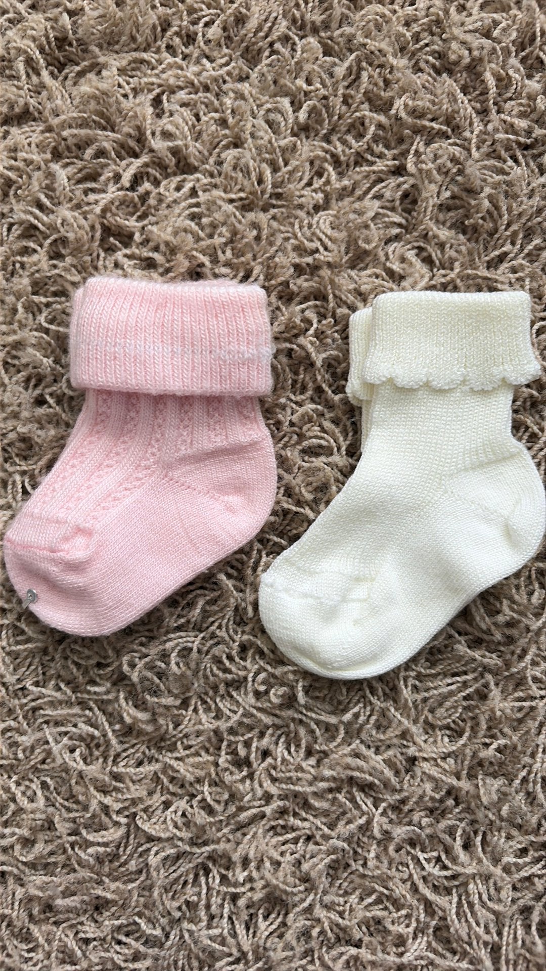 2 paar baby sokjes nieuw !, Kinderen en Baby's, Ophalen of Verzenden, Nieuw, Meisje, Sokjes