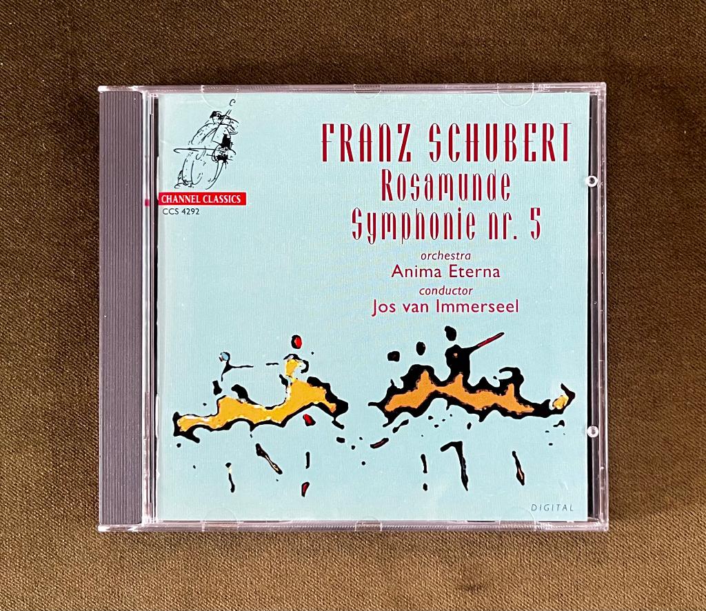 Schubert: Symphony no 5, Rosamunde - J. Van Immerseel, Ophalen of Verzenden, Romantiek, Zo goed als nieuw, Orkest of Ballet