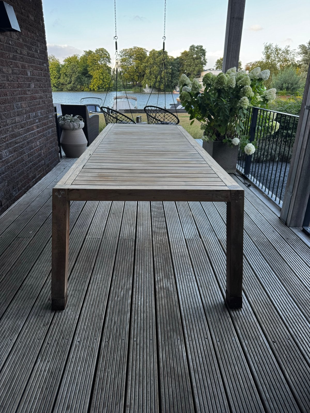 Piet Boon Anne Tafel - 290x105cm, lounge/eethoogte, Ophalen of Verzenden, Zo goed als nieuw, Rechthoekig, Hout