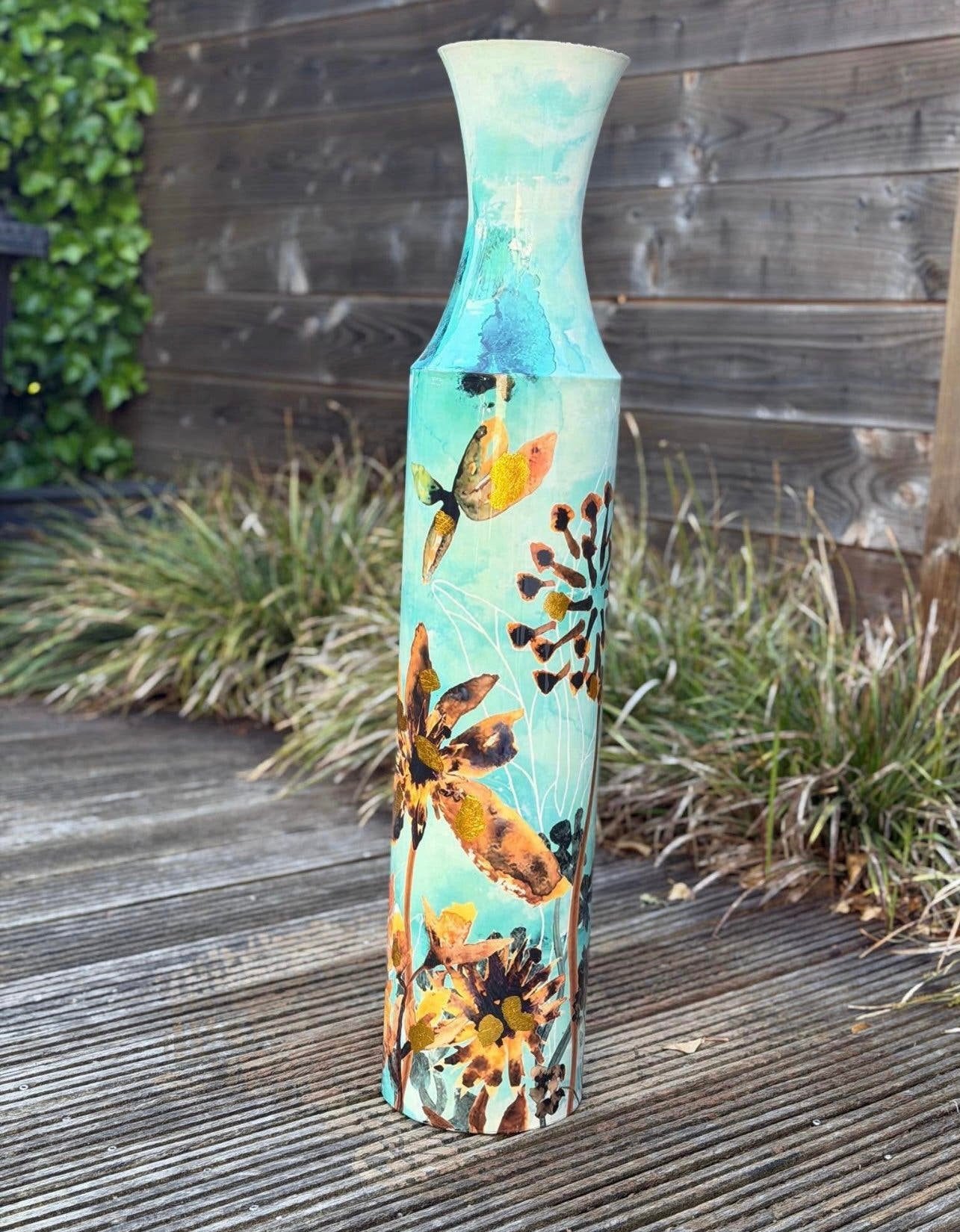 TS Collection decoratieve vloervaas – 90 cm NIEUW, Ophalen, Zo goed als nieuw, Handgemaakt