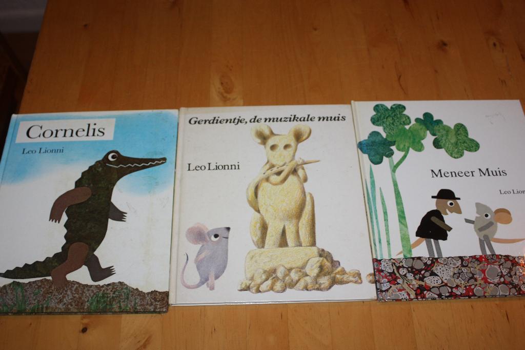 3x Leo Lionni prentenboeken in één koop, Boeken, Gelezen, 5 of 6 jaar, Fictie algemeen, Jongen of Meisje
