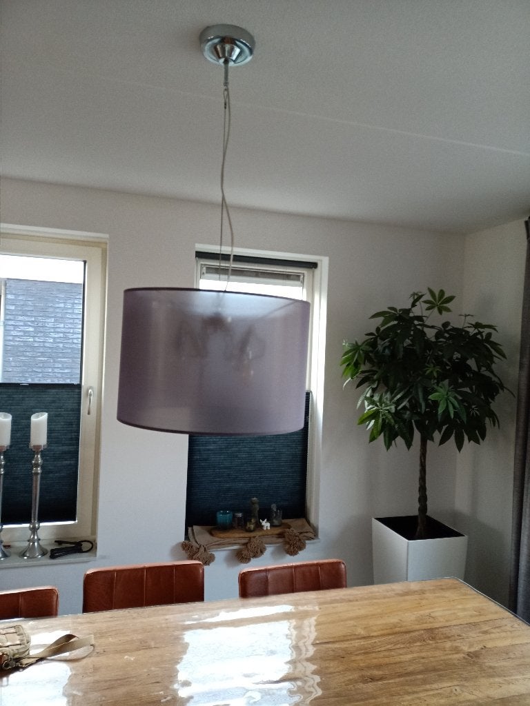 Mooie kroonluchter Copini hanglamp, lampenkap., Huis en Inrichting, E14 (klein), Ophalen of Verzenden, Zo goed als nieuw, Modern/klassiek