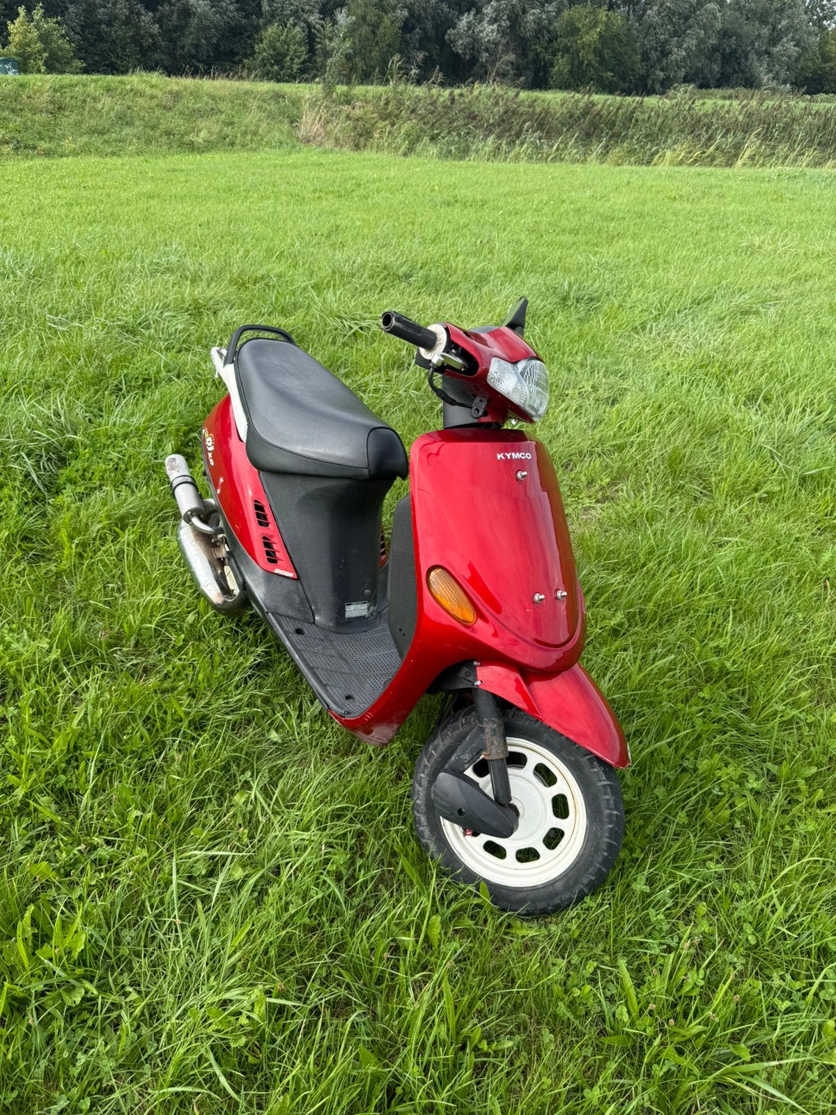 Kymco dj 70cc met pm uitlaat, Fietsen en Brommers, Scooters | Kymco, Ophalen, Zo goed als nieuw, Tweetakt, Overige modellen