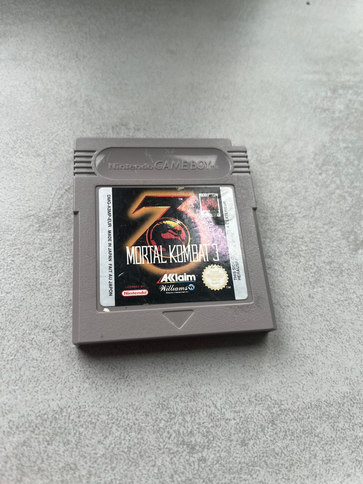 Mortal Kombat 3 - Nintendo Gameboy, Spelcomputers en Games, Gebruikt, Vanaf 18 jaar, Vechten, 2 spelers