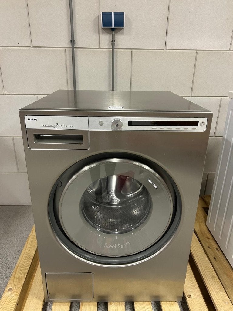 Asko wasmachine 8 kg, 1600 toeren, RVS (W4086C), Ophalen, 6 tot 8 kg, Gebruikt, Energieklasse A of zuiniger