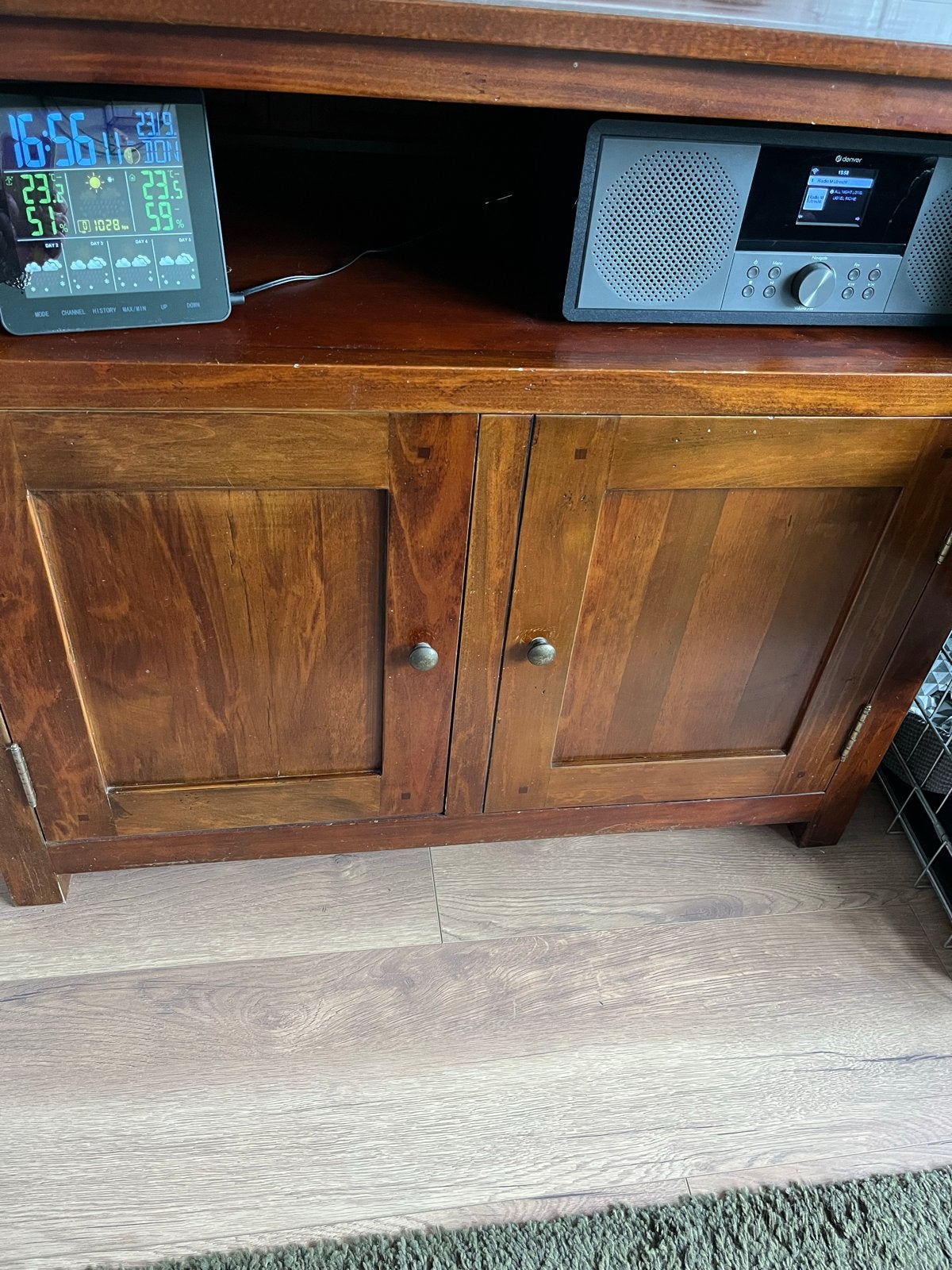 Houten TV-meubel / Dressoir met Opbergruimte, Ophalen, Gebruikt