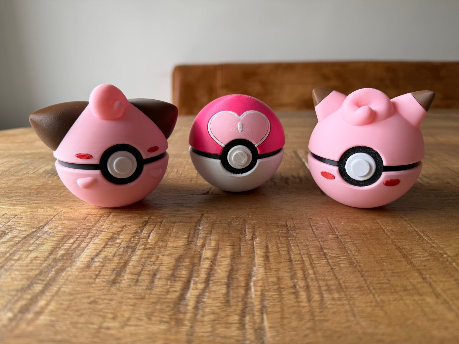Pokemon Cleffa - Love ball - Clefairy pokeball set, Verzamelen, Ophalen of Verzenden, Nieuw