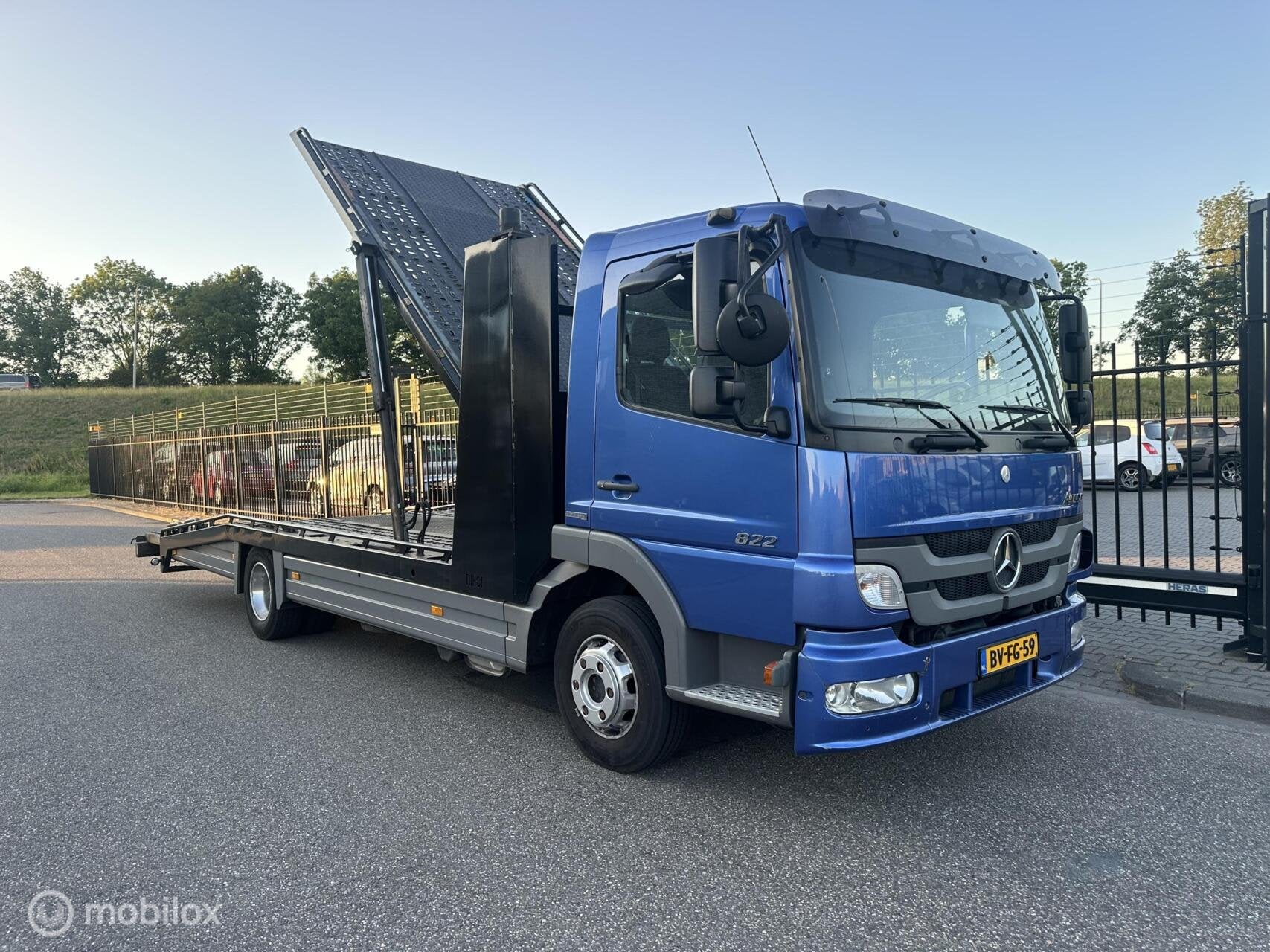mercedes 822L ATEGO TIJHOF 2/3 lader, Bedrijf, Diesel, Te koop, BTW verrekenbaar