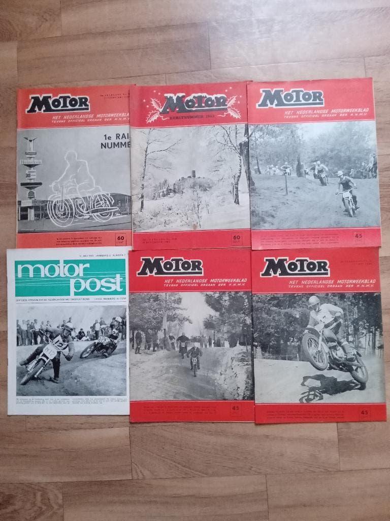 Het Nederlandse Motor Weekblad 60 er jaren 105 stuks, Boeken, Ophalen, Zo goed als nieuw, Algemeen