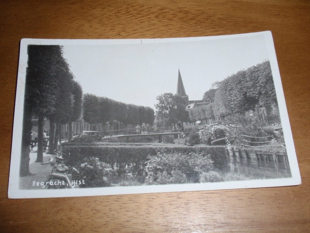 Eegracht  IJlst, Verzenden, 1940 tot 1960, Gelopen, Friesland