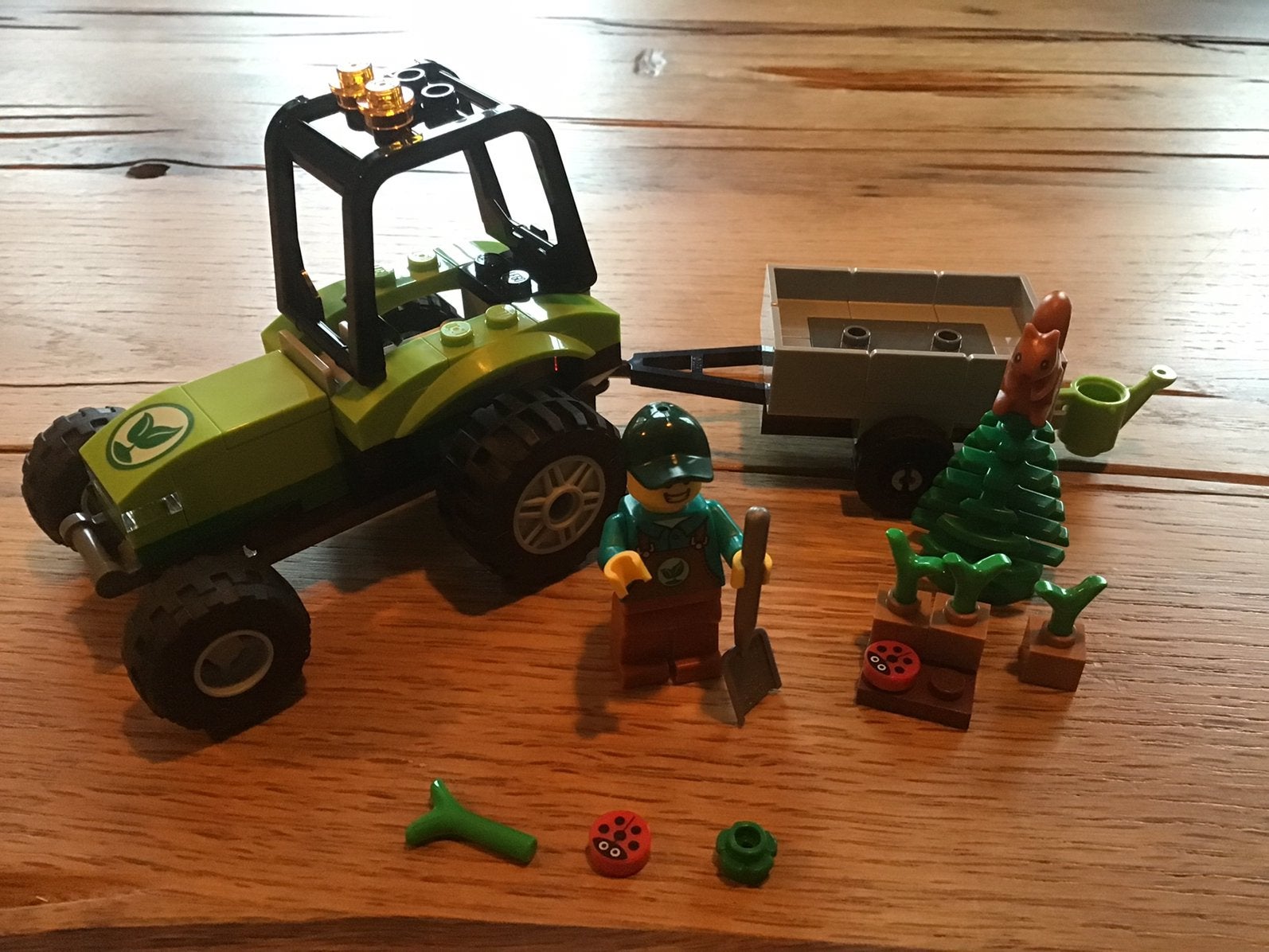 Lego Parktractor 60390 compleet, Ophalen of Verzenden, Nieuw