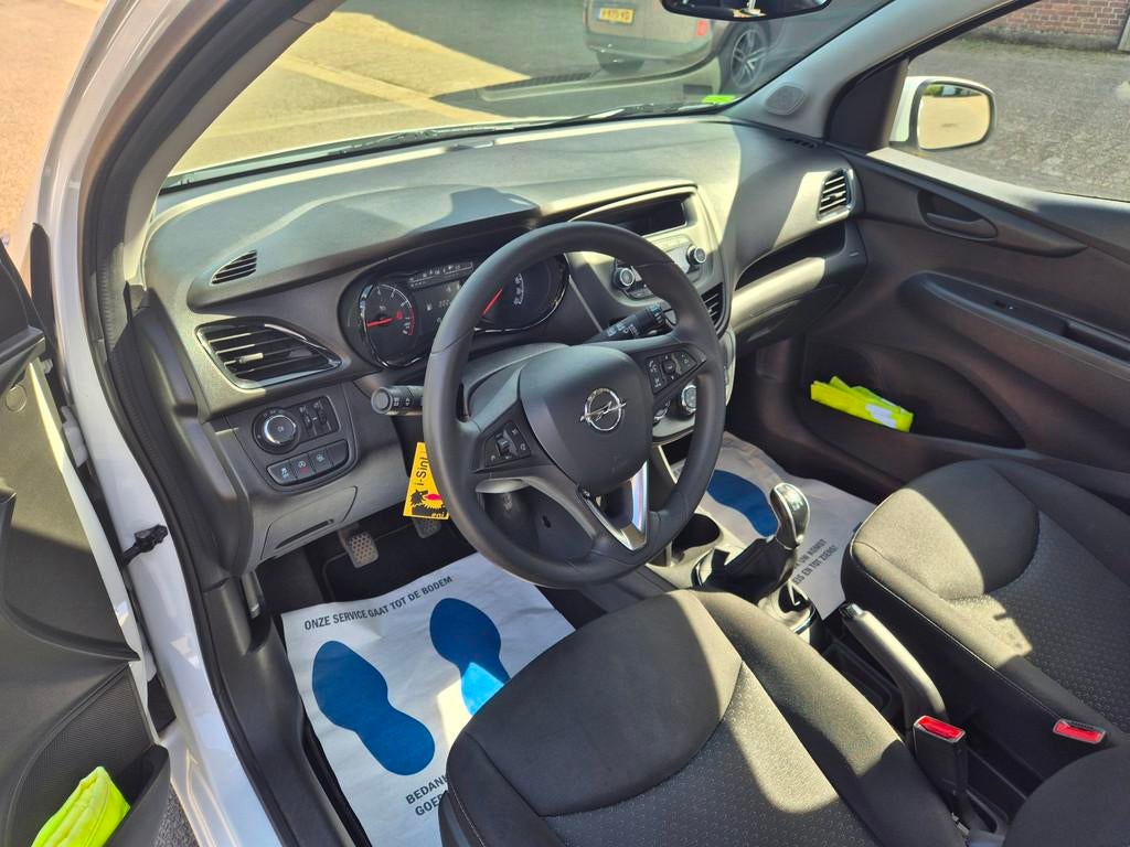 Opel KARL 1.0 ecoFLEX Edition Airco, Cruise, Bluetooth, Stof, Gebruikt, Wit, Handgeschakeld