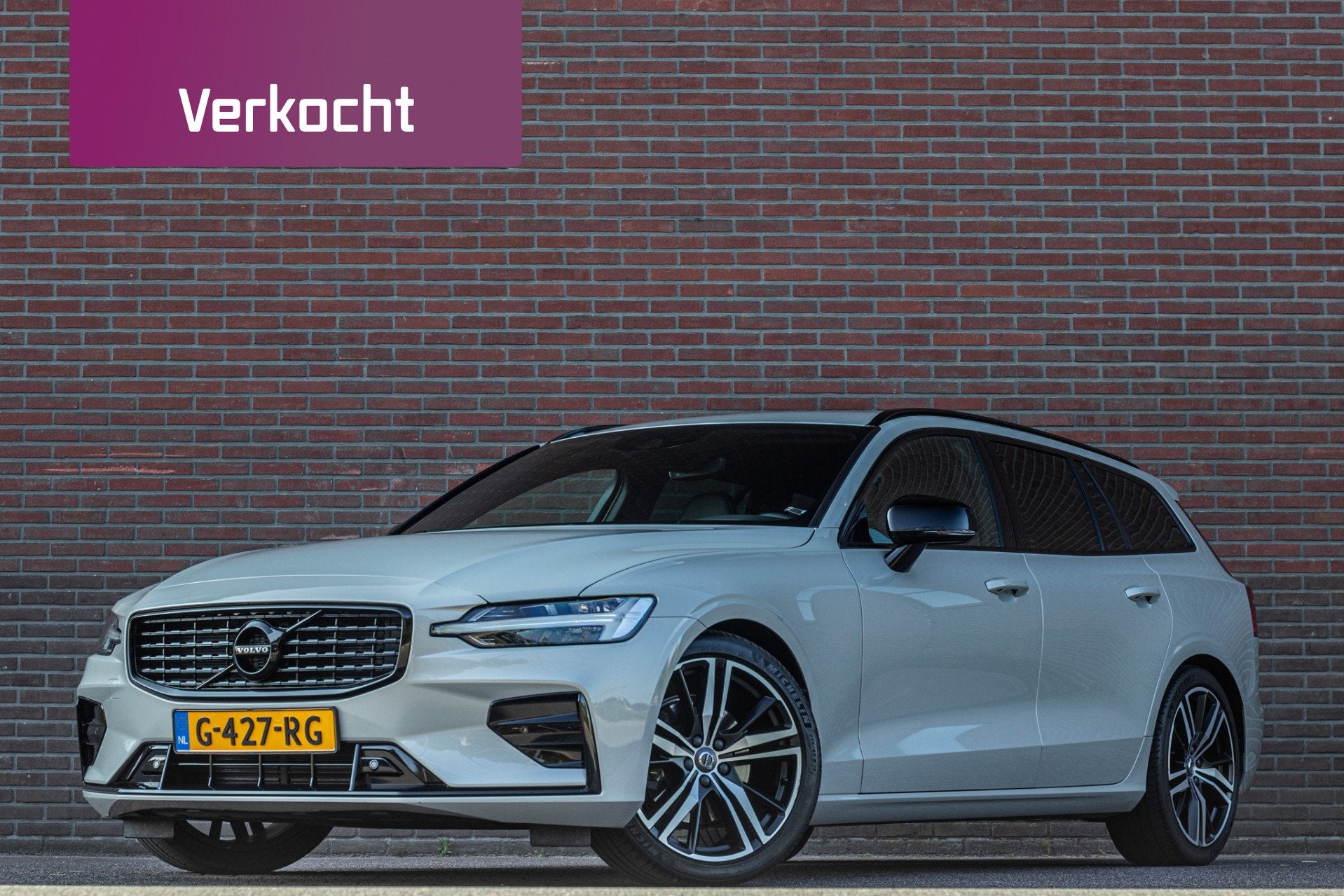Volvo V60 T4 R-Design * VERKOCHT * (bj 2019, automaat), 15 km/l, 1969 cc, 1603 kg, 93 €/maand