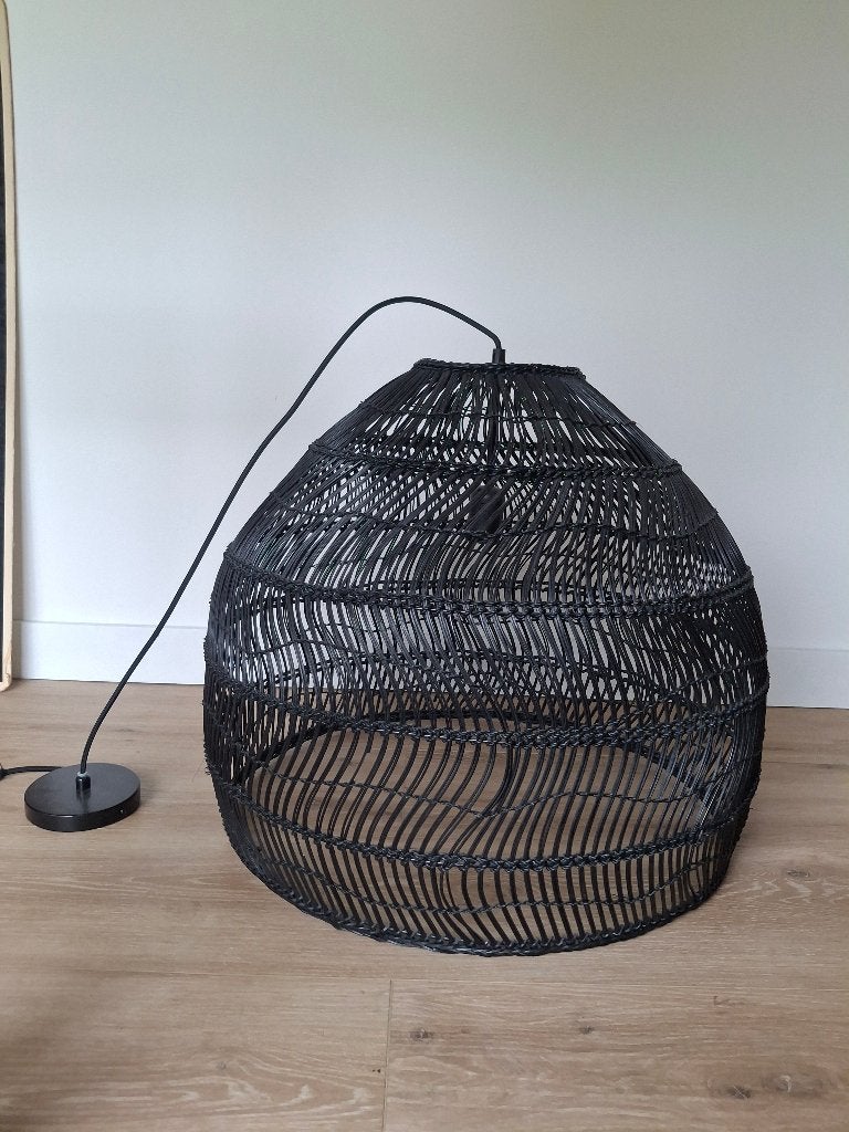 Lamp rotan, Ophalen, Gebruikt, Overige materialen, E27 (groot)
