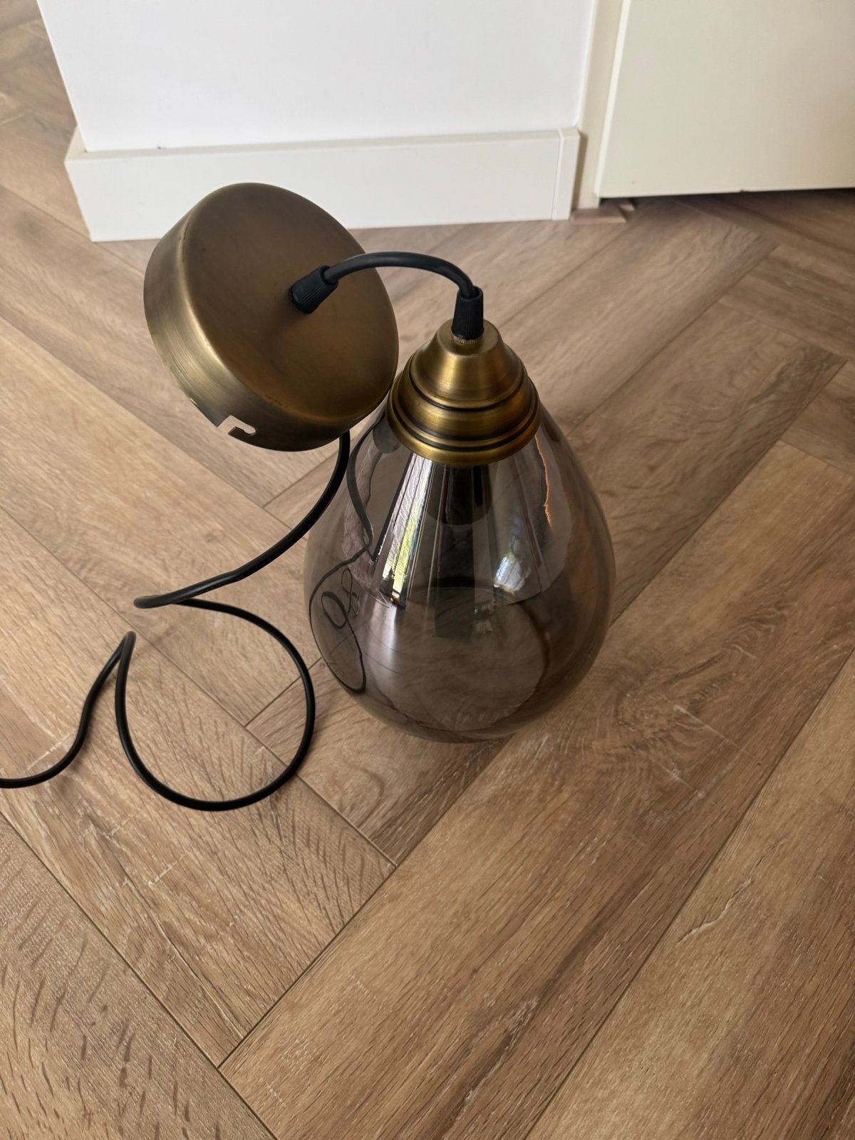 Bepurehome Hanglamp Glas - Modern Design, Ophalen, Gebruikt, E27 (groot), Glas