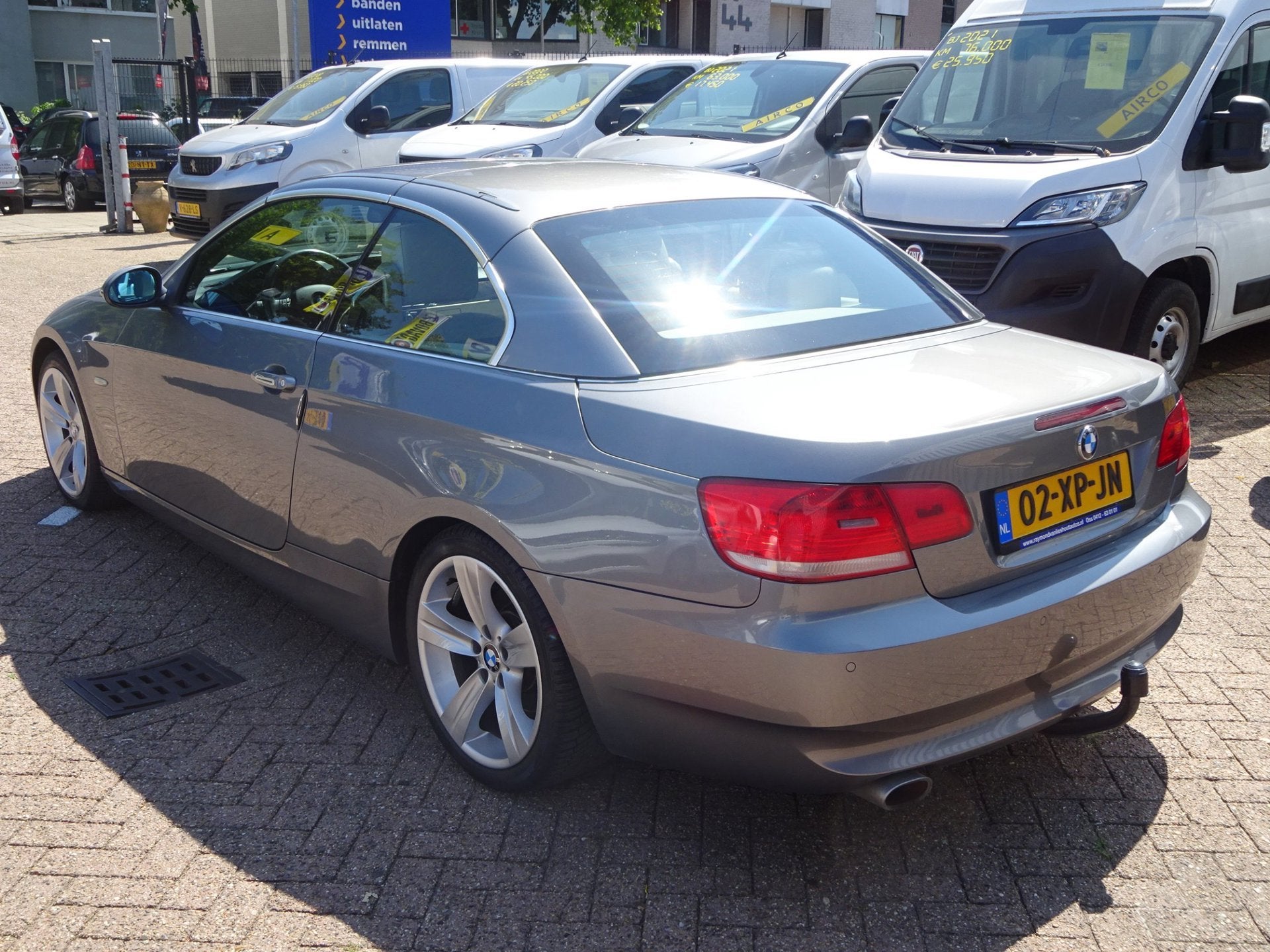 BMW 3-serie Cabrio 320i High Executive Keurige Cabriolet in, Auto's, Automaat, Beige, 4 cilinders, Cabriolet