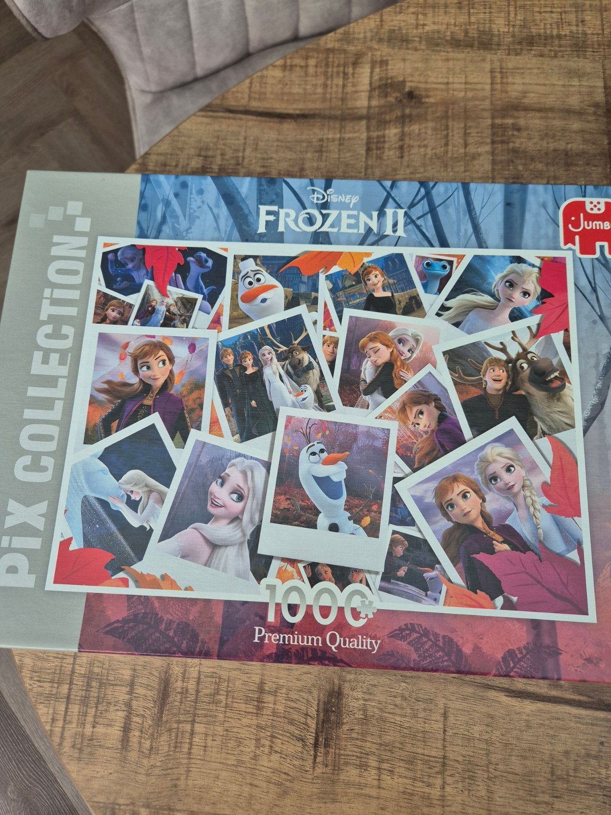 Frozen puzzel, Ophalen of Verzenden, 500 t/m 1500 stukjes, Zo goed als nieuw, Legpuzzel