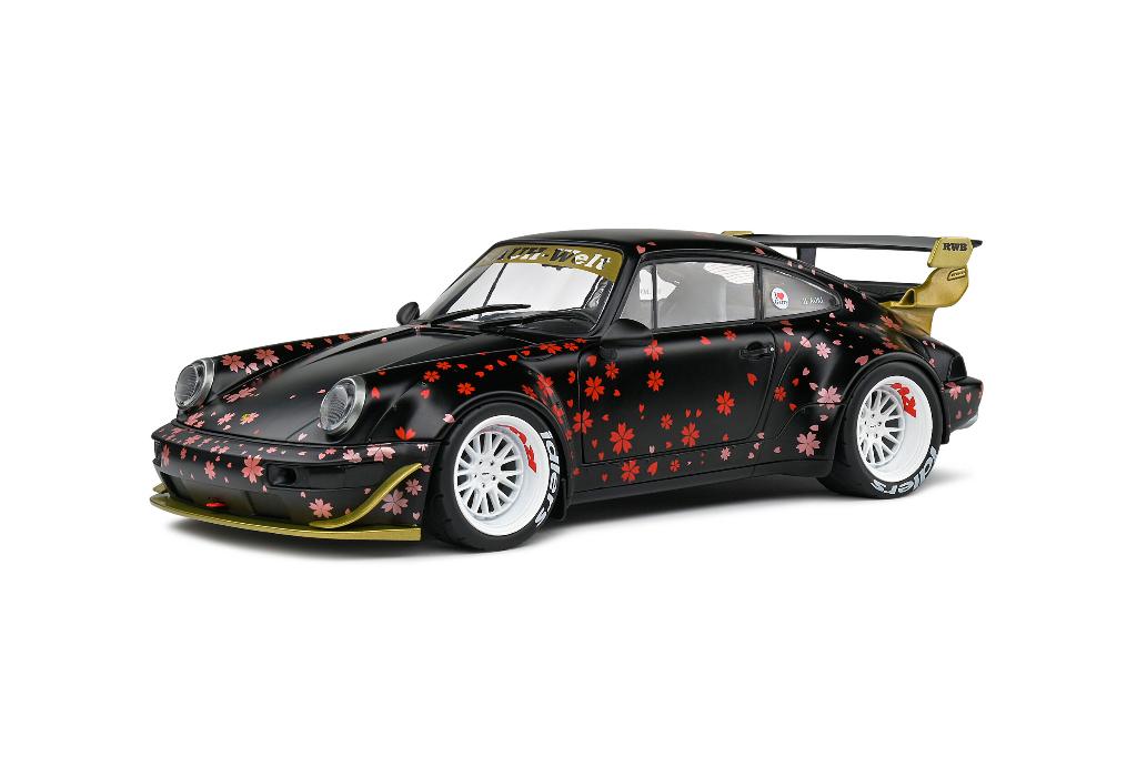 Porsche 911 964 RWB modelauto 1:18, Ophalen of Verzenden, Nieuw, Auto, Solido