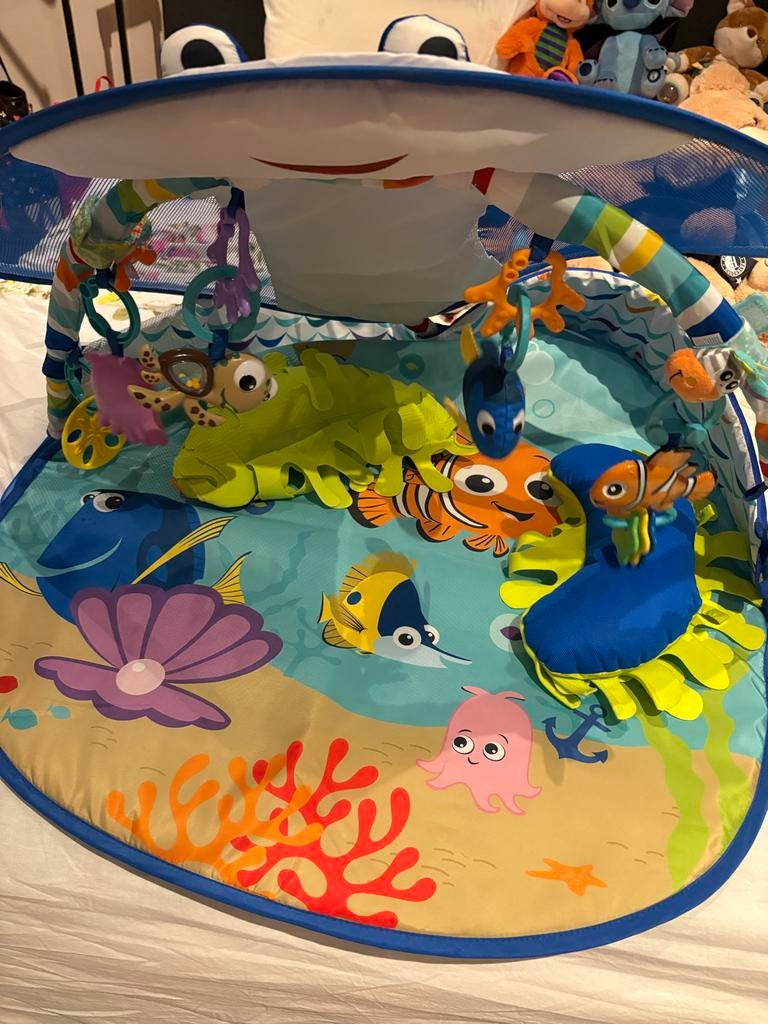Disney Finding Nemo Speelkleed met speelboog, Kinderen en Baby's, Speelgoed | Speelkleden, Ophalen of Verzenden, Zo goed als nieuw