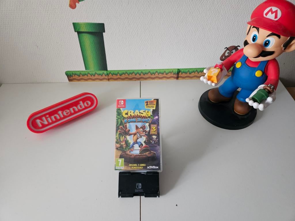 Nintendo switch crash bandicoot n-sane trilogy, Spelcomputers en Games, Games | Nintendo Switch, Avontuur en Actie, 1 speler, Ophalen of Verzenden