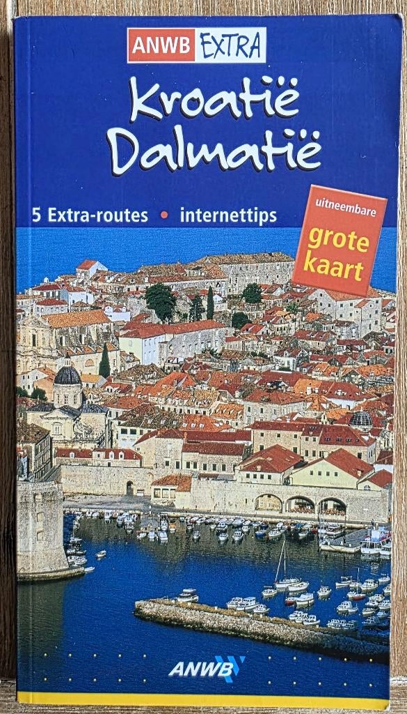 ANWB Extra Reisgids Kroatie Dalmatie, ANWB, Europa, Ophalen of Verzenden, Zo goed als nieuw