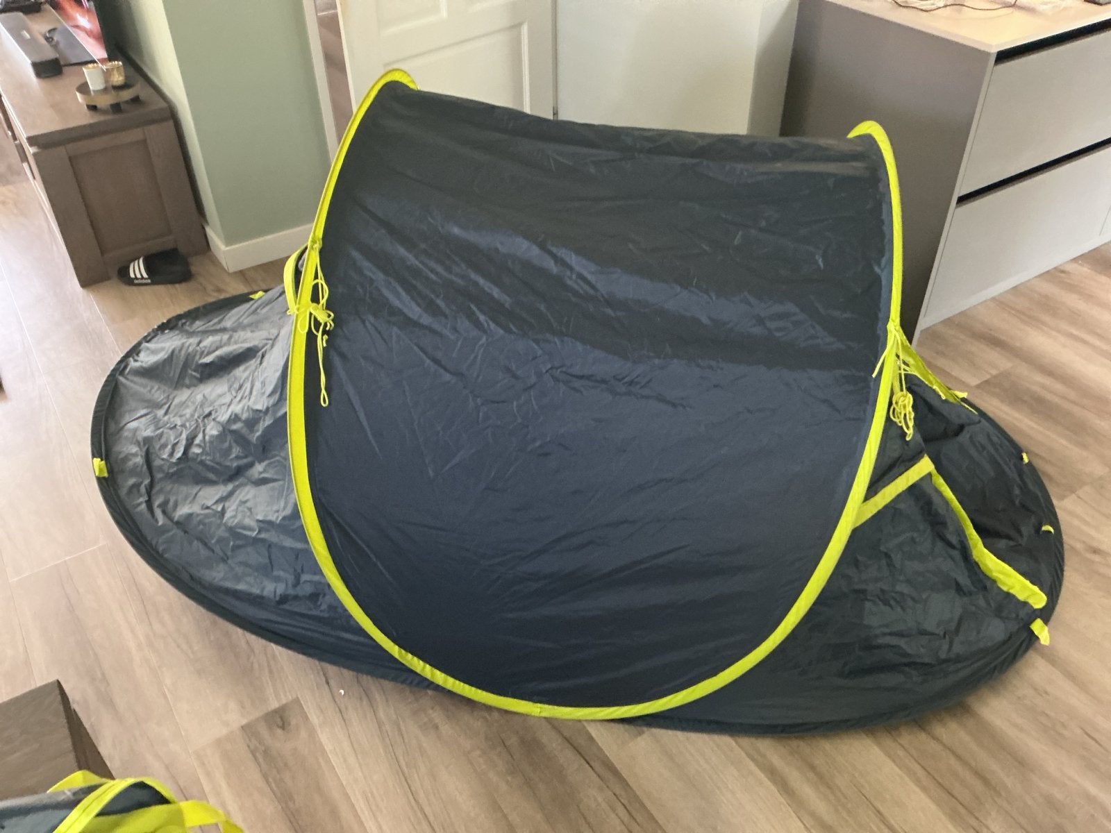 Quechua 2 Seconds tent, 2 stuks - 2 persoons - nieuw, Ophalen of Verzenden, Zo goed als nieuw, Tot en met 2