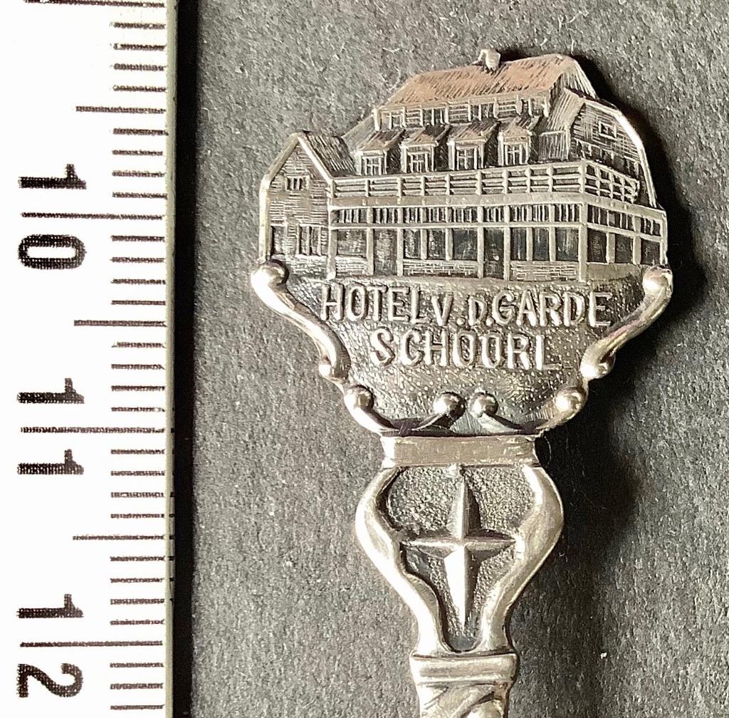 lepel, Schoorl, hotel v.d. Garde (L33, Ophalen of Verzenden, Gebruikt