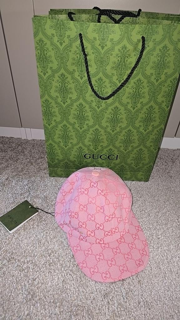 Gucci Cap roze, Kleding | Heren, Hoeden en Petten, Ophalen of Verzenden