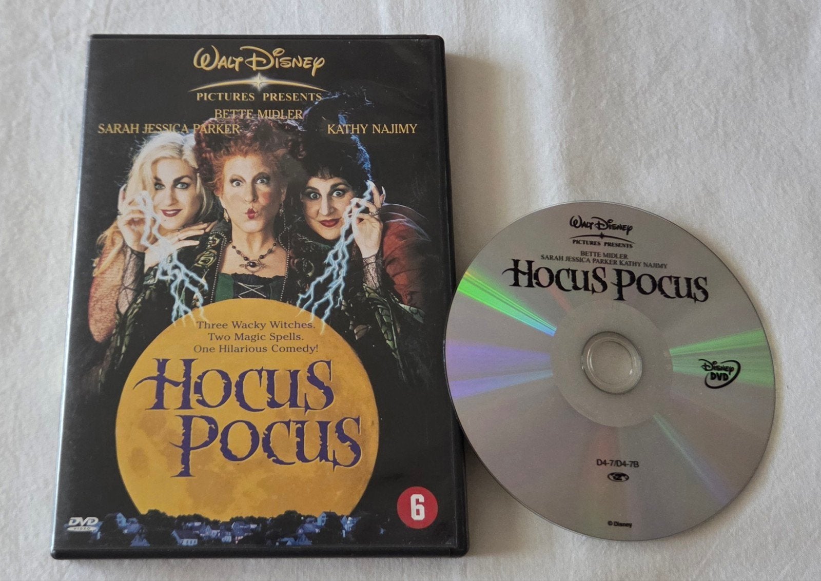Walt Disney Hocus Pocus Dvd Kinderen/Jeugd, Alle leeftijden, Ophalen of Verzenden, Zo goed als nieuw
