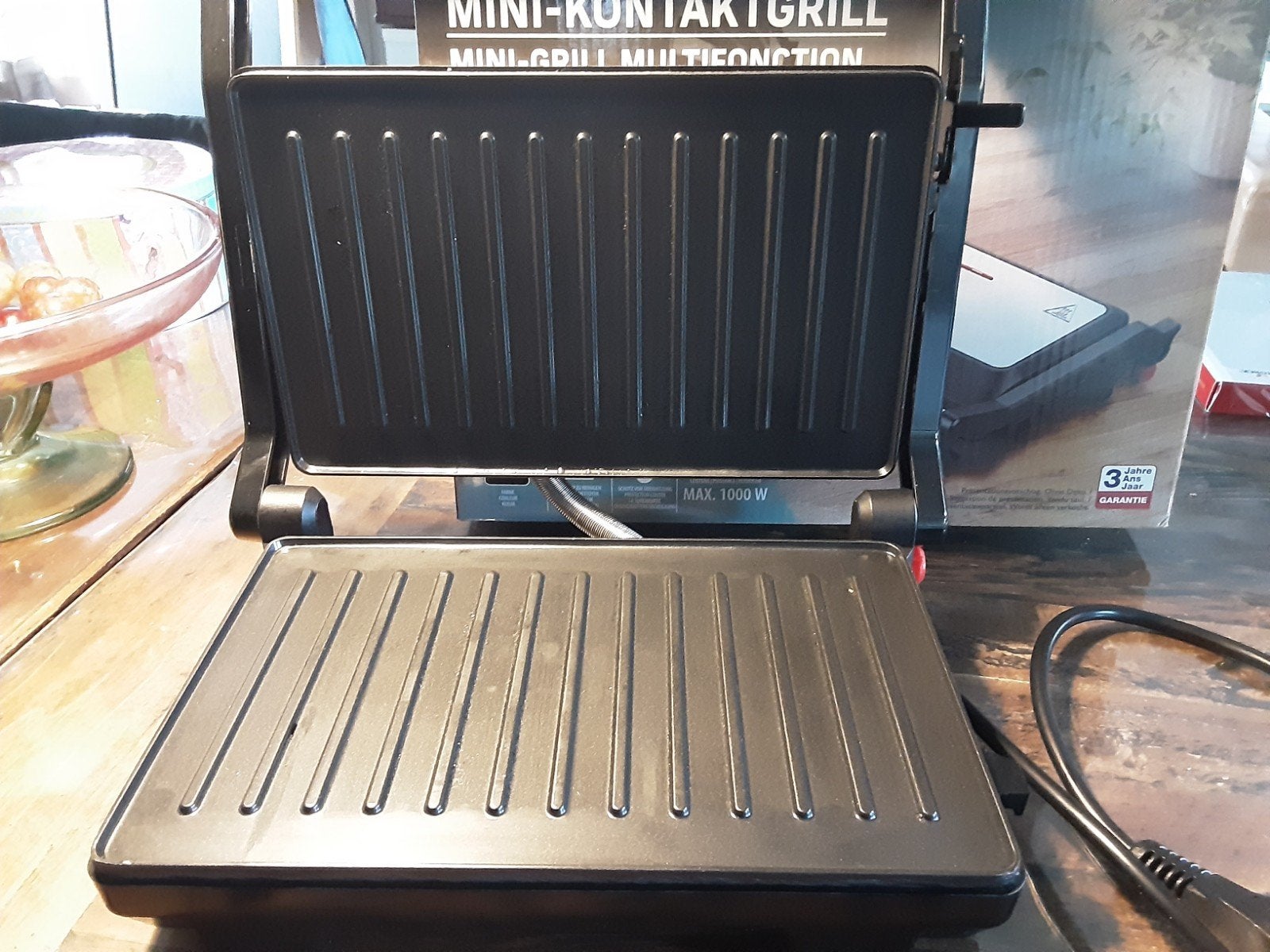 minicontactgrill, Witgoed en Apparatuur, Ophalen, Zo goed als nieuw