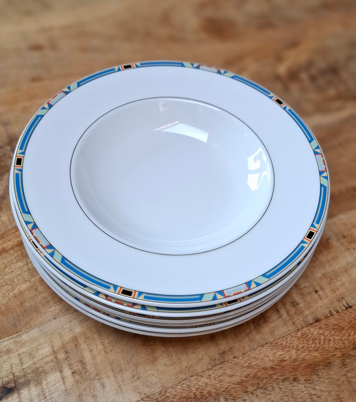Villeroy & Boch Bari diepe borden - 6 stuks, Huis en Inrichting, Ophalen